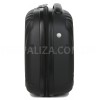 Кейс(ручная кладь) полипропилен чёрный 37х31х17/15л/1.1кг/Airtex 639, фото 15