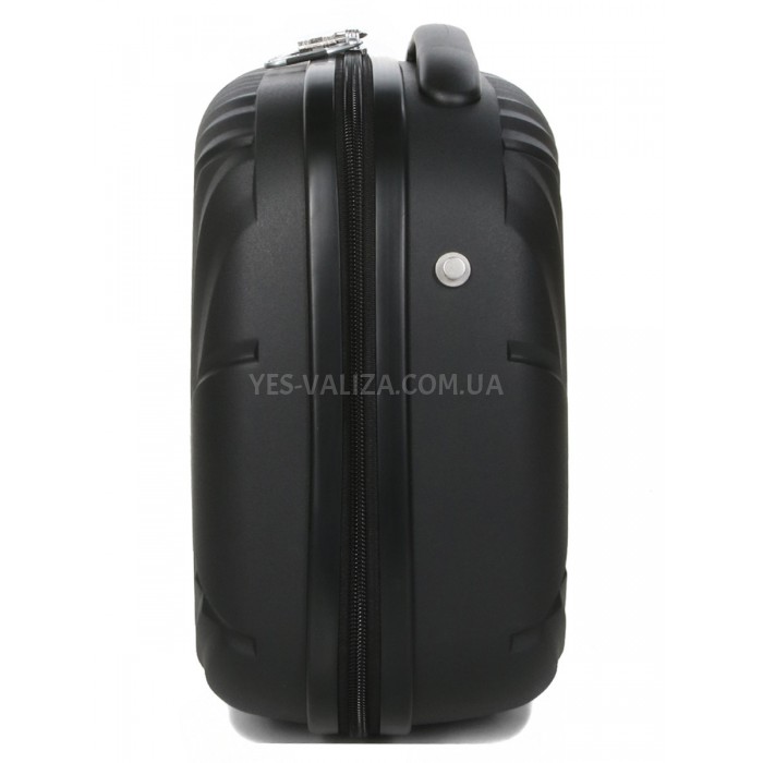 Кейс(ручная кладь) полипропилен чёрный 37х31х17/15л/1.1кг/Airtex 639, фото 5