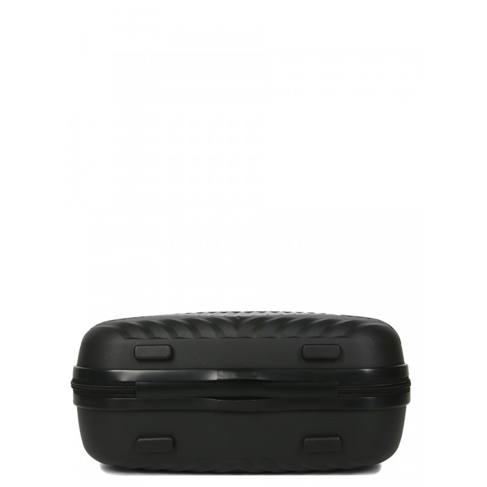 Кейс(ручная кладь) полипропилен чёрный 37х31х17/15л/1.1кг/Airtex 639, фото 8