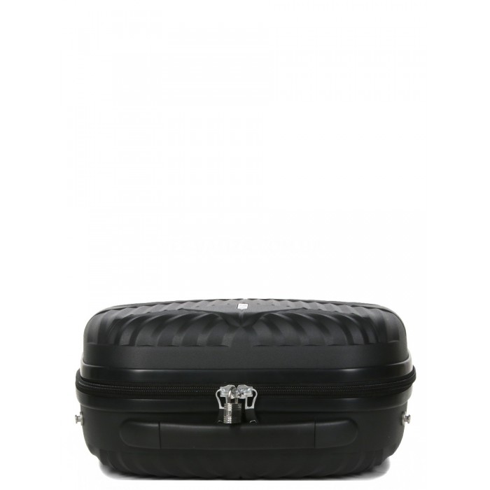 Кейс(ручная кладь) полипропилен чёрный 37х31х17/15л/1.1кг/Airtex 639, фото 7