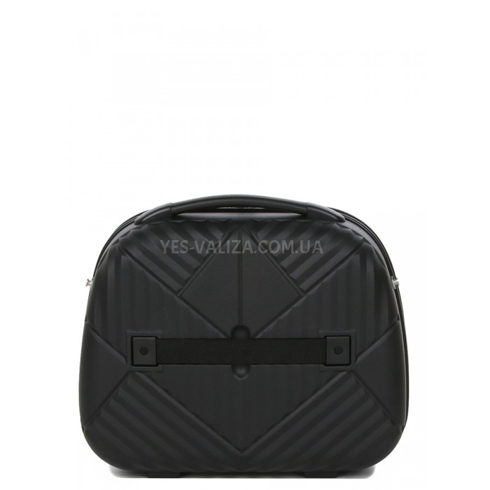 Кейс(ручная кладь) полипропилен чёрный 37х31х17/15л/1.1кг/Airtex 639, фото 3