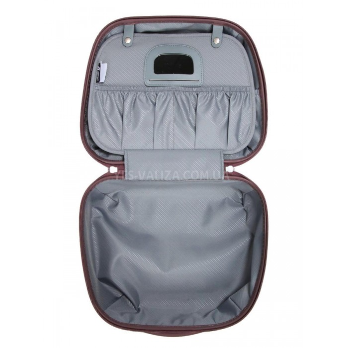 Кейс(ручная кладь) полипропилен фиолет 31х37х17см/15л/1.1кг/Airtex 639, фото 9