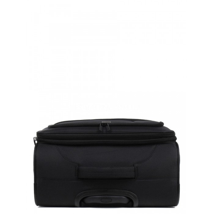 Чемодан большой L ткань чёрный 78х46х28(+5)см/107л/3.2кг/Airtex 6900, фото 6