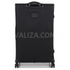 Чемодан большой L ткань чёрный 78х46х28(+5)см/107л/3.2кг/Airtex 6900, фото 12