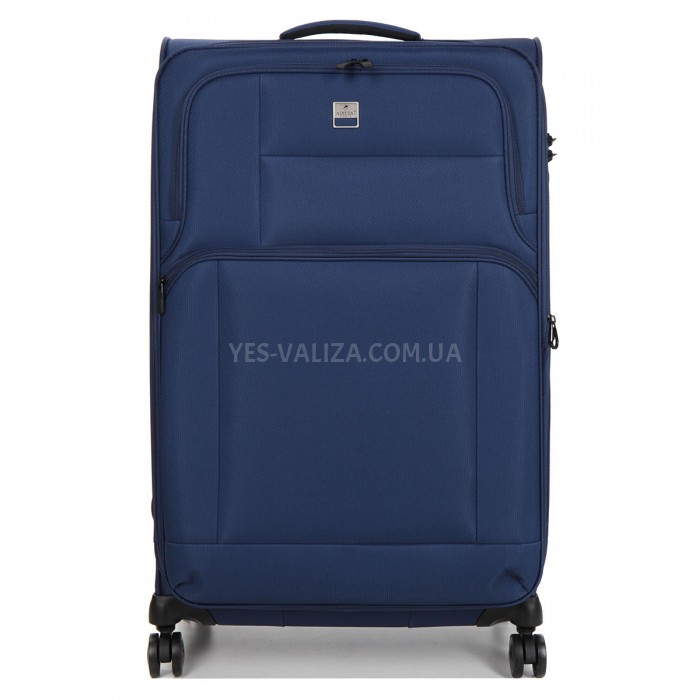 Валіза велика L тканина синя 78х46х28(+5)см/107л/3.2кг/Airtex 6900, фото 2
