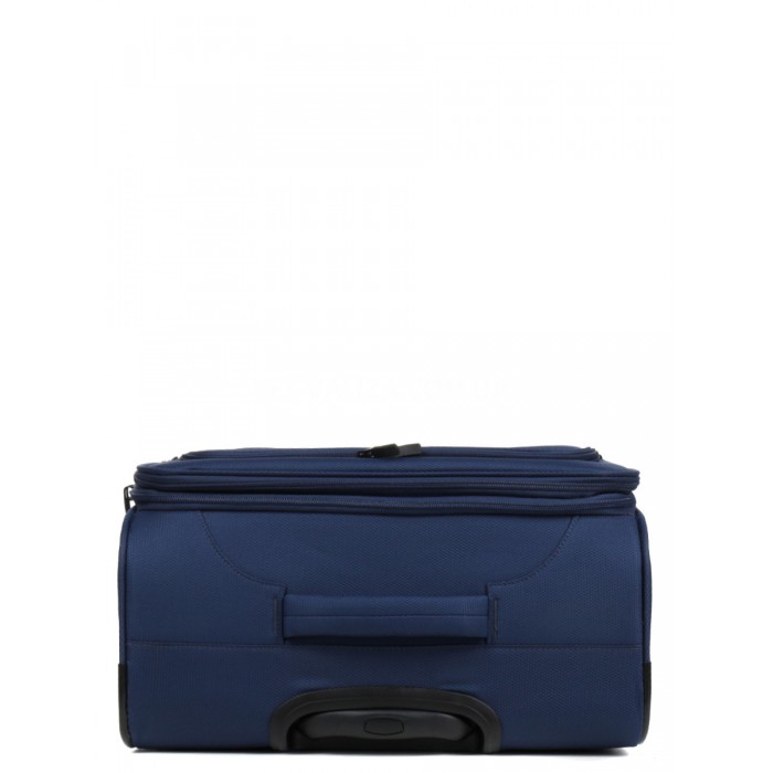 Валіза велика L тканина синя 78х46х28(+5)см/107л/3.2кг/Airtex 6900, фото 6