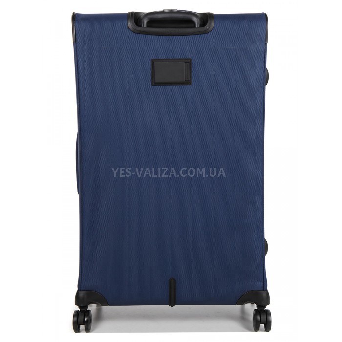Валіза велика L тканина синя 78х46х28(+5)см/107л/3.2кг/Airtex 6900, фото 3