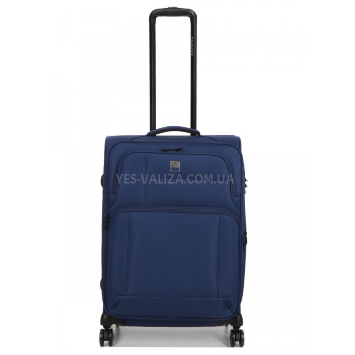 Валіза середня M тканина синя 65х42х25(+5)см/73л/2.9кг/Airtex 6900, фото 2
