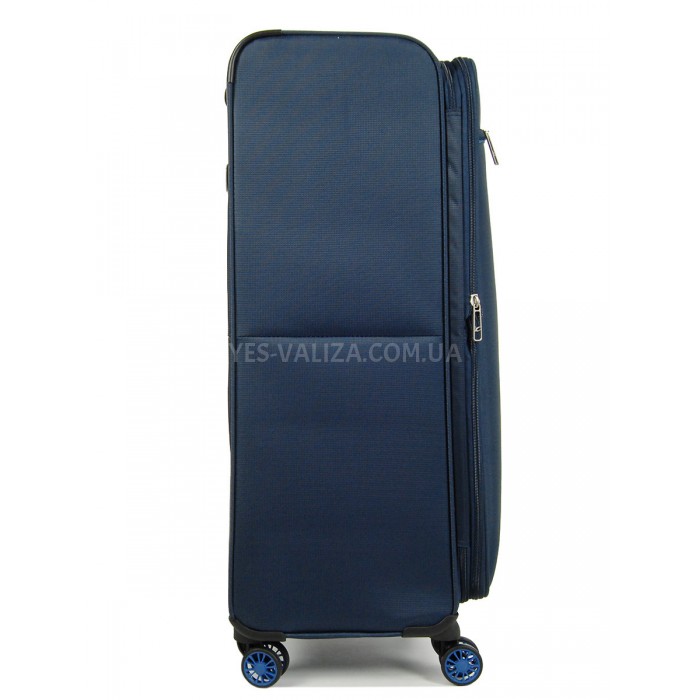 Валіза велика L тканина синя 79х47х30(+5)см/99л/3.5кг/Airtex 825, фото 5