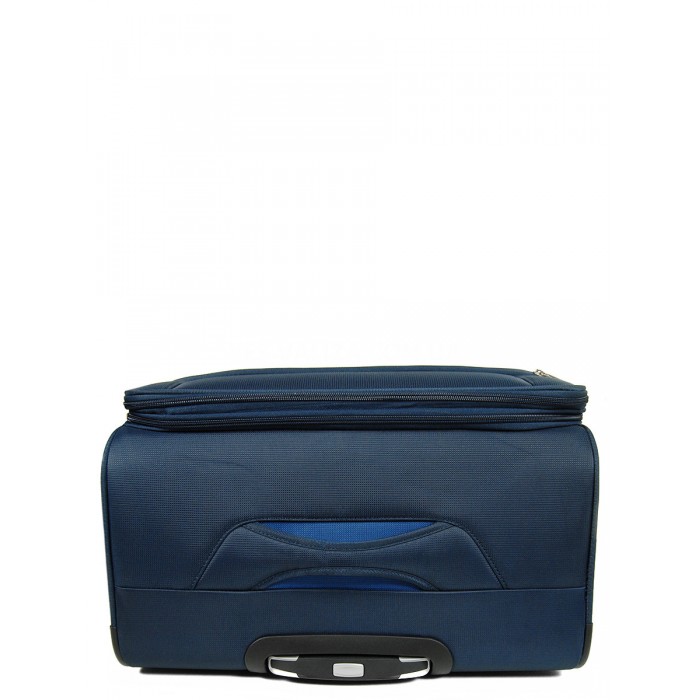 Чемодан большой L ткань синий 79х47х30(+5)см/99л/3.5кг/Airtex 825, фото 6