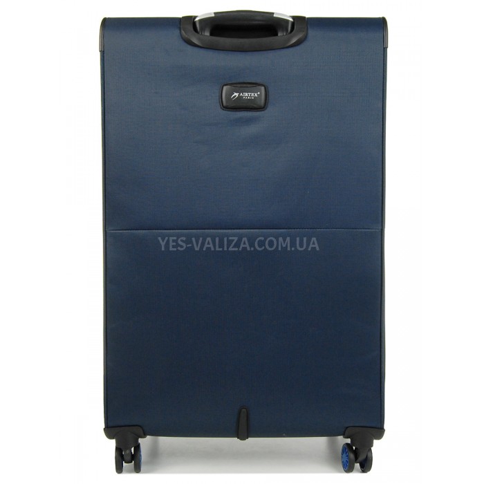 Валіза велика L тканина синя 79х47х30(+5)см/99л/3.5кг/Airtex 825, фото 3