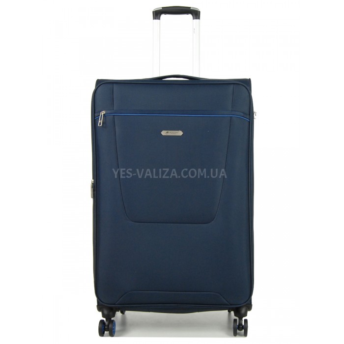 Валіза велика L тканина синя 79х47х30(+5)см/99л/3.5кг/Airtex 825, фото 2