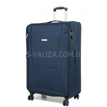 Валіза велика L тканина синя 79х47х30(+5)см/99л/3.5кг/Airtex 825