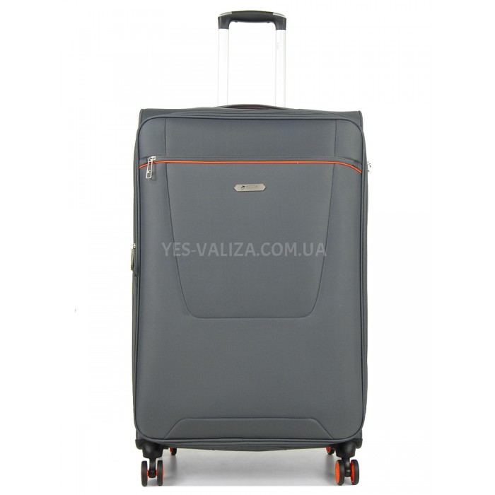 Валіза велика L тканина сіра 79х47х30(+5)см/99л/3.5кг/Airtex 825, фото 2