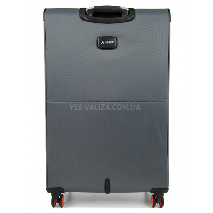 Валіза велика L тканина сіра 79х47х30(+5)см/99л/3.5кг/Airtex 825, фото 3