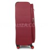 Чемодан большой L ткань красный 79х47х30(+5)см/99л/3.5кг/Airtex 825, фото 15