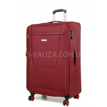 Валіза велика L тканина червона 79х47х30(+5)см/99л/3.5кг/Airtex 825