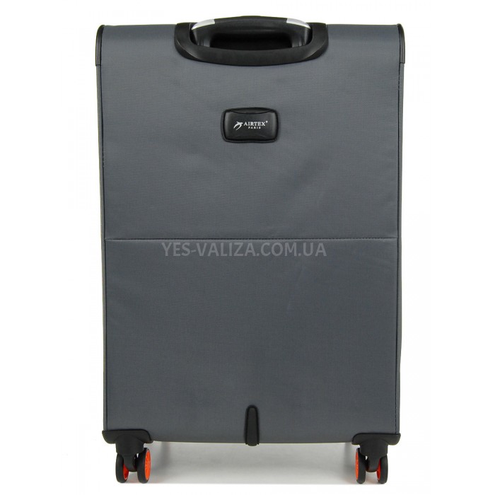 Валіза середня M тканина сіра 67х42х28(+5)см/67л/3.1кг/Airtex 825, фото 3