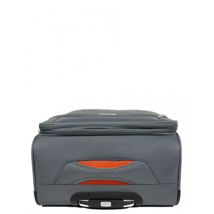 Валіза середня M тканина сіра 67х42х28(+5)см/67л/3.1кг/Airtex 825, фото 6