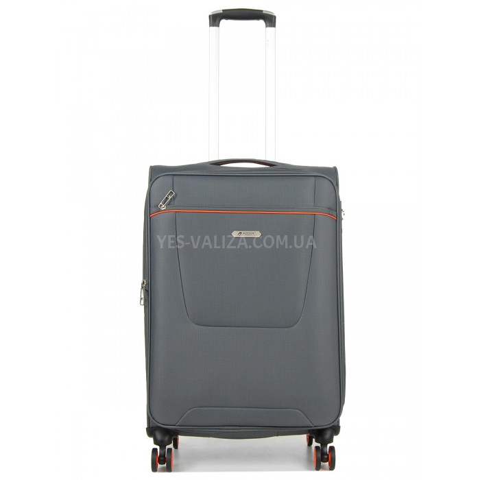 Валіза середня M тканина сіра 67х42х28(+5)см/67л/3.1кг/Airtex 825, фото 2