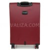 Чемодан средний M ткань красный 67х42х28(+5)см/67л/3.1кг/Airtex 825, фото 13
