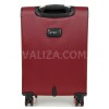Чемодан ручная кладь S ткань красный 55х36х20+5см/33л/2.5кг/Airtex 825, фото 13