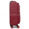 Валіза ручна поклажа S тканина червона 55х36х20+5см/33л/2.5кг/Airtex 825, фото 15