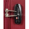 Чемодан ручная кладь S ткань красный 55х36х20+5см/33л/2.5кг/Airtex 825, фото 18