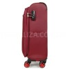Валіза ручна поклажа S тканина червона 55х36х20+5см/33л/2.5кг/Airtex 825, фото 14