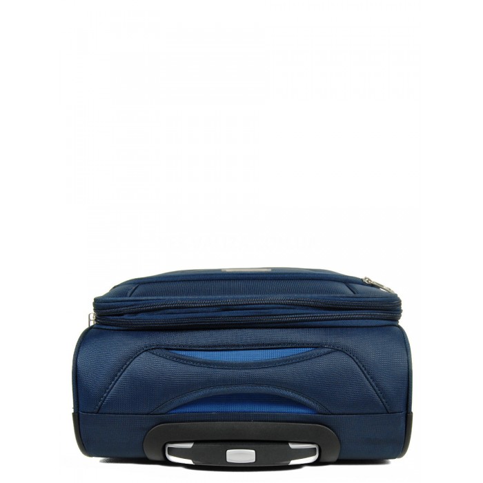 Валіза ручна поклажа S тканина синя 55х36х20(+5)см/33л/2.5кг/Airtex 825, фото 6