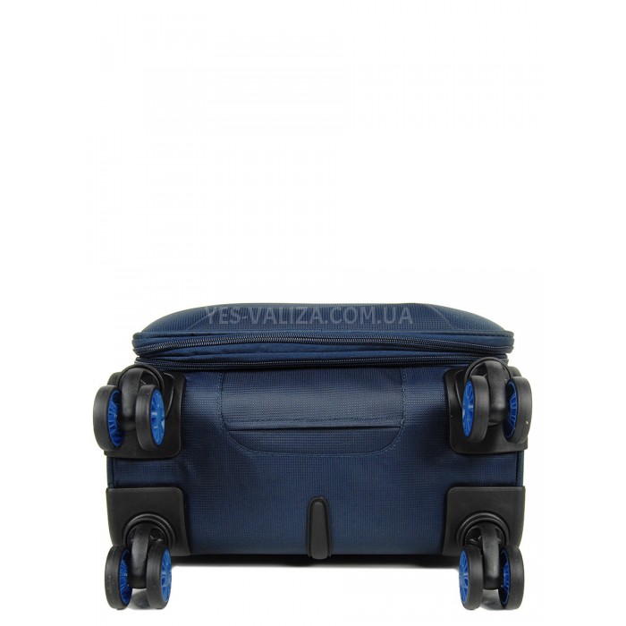 Валіза ручна поклажа S тканина синя 55х36х20(+5)см/33л/2.5кг/Airtex 825, фото 7