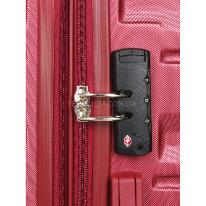 Чемодан Франция большой L бордо 76х49х29+5см/110л/4.2кг/Worldline 628, фото 10