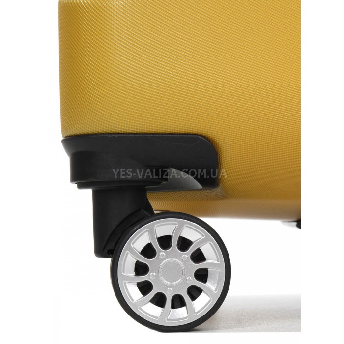 Чемодан большой L жёлтый 78х50х32(+5)см/118л/4.4кг/Madisson 03403, фото 9