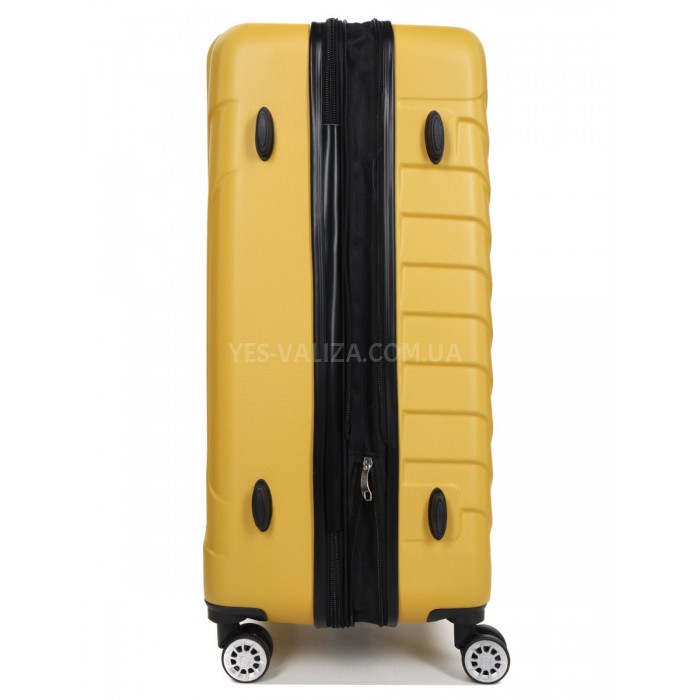 Валіза велика L жовта 78х50х32(+5)см/118л/4.4кг/Madisson 03403, фото 5