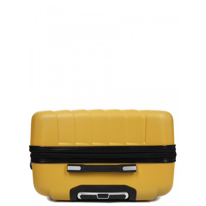 Чемодан большой L жёлтый 78х50х32(+5)см/118л/4.4кг/Madisson 03403, фото 6