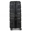 Чемодан Франция гигант XL чёрный 86х55х32+5см/150л/5.4кг/Worldline 628, фото 12