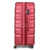 Валіза Франція гігант XL бордова 86х55х32+5см/150л/5.4кг/Worldline 628, фото 14