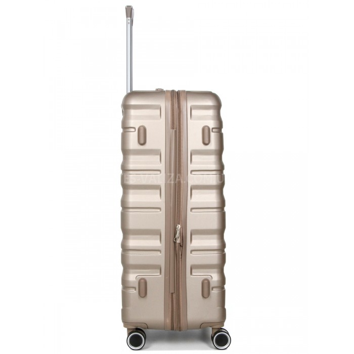 Чемодан Франция гигант XL шампань86х55х32+5см/150л/5.4кг/Worldline 628, фото 4