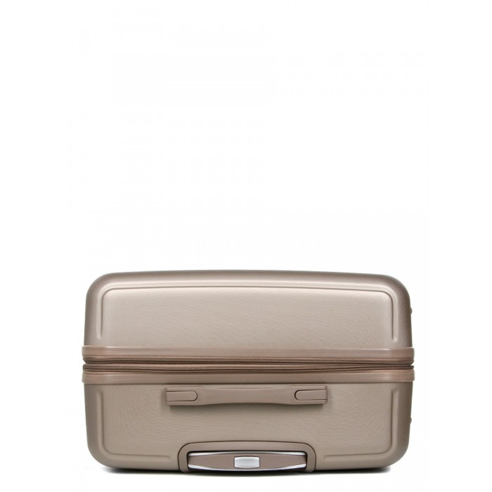 Чемодан Франция гигант XL шампань86х55х32+5см/150л/5.4кг/Worldline 628, фото 6