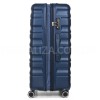 Чемодан Франция гигант XL синий 86х55х32+5см/150л/5.4кг/Worldline 628, фото 15