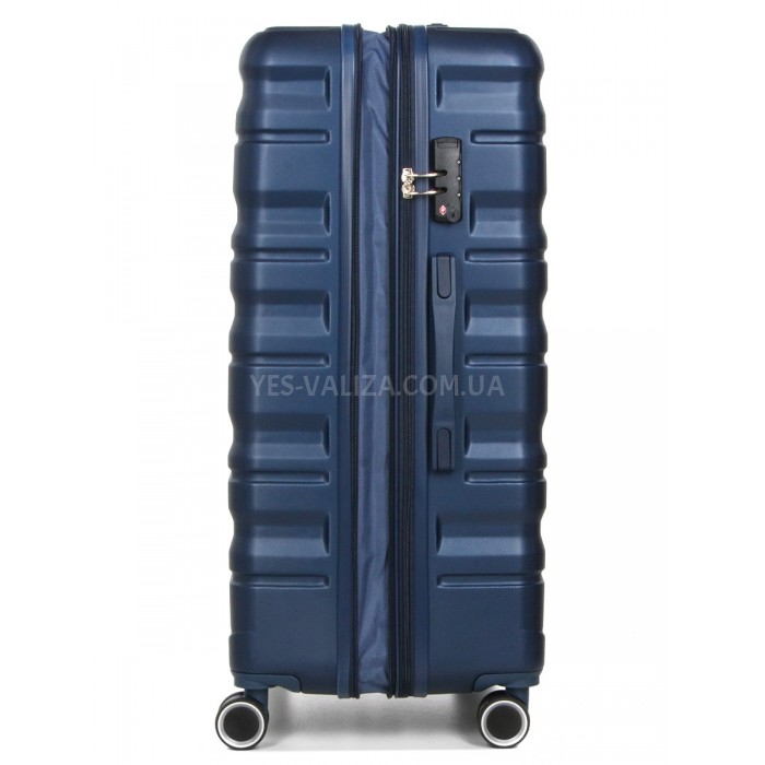 Чемодан Франция гигант XL синий 86х55х32+5см/150л/5.4кг/Worldline 628, фото 5