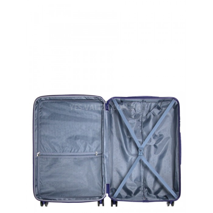 Чемодан Франция гигант XL синий 86х55х32+5см/150л/5.4кг/Worldline 628, фото 10
