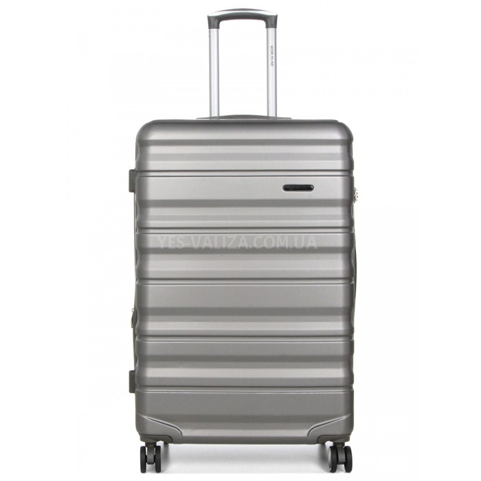 Чемодан Франция гигант XL серый 86х55х32(+5см/150л/5.4кг/Worldline 628, фото 2