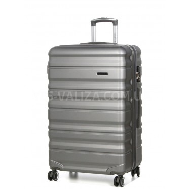 Валіза Франція гігант XL сіра 86х55х32(+5)см/150л/5.4кг/Worldline 628