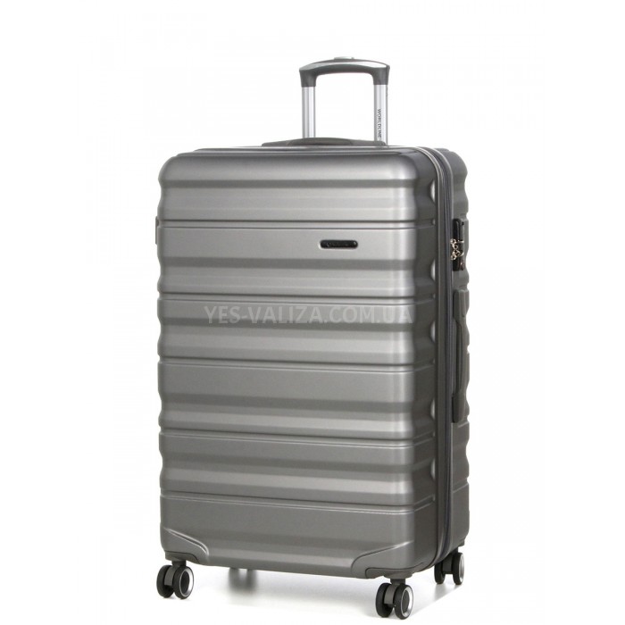Чемодан Франция гигант XL серый 86х55х32(+5см/150л/5.4кг/Worldline 628, фото 1
