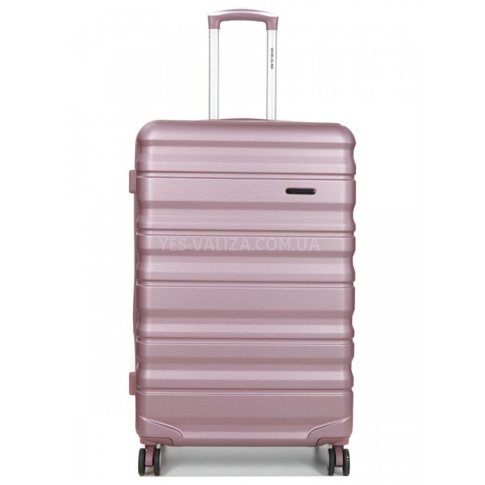 Чемодан Франция гигант XL розовый86х55х32+5см/150л/5.4кг/Worldline 628, фото 2