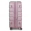 Чемодан Франция гигант XL розовый86х55х32+5см/150л/5.4кг/Worldline 628, фото 15