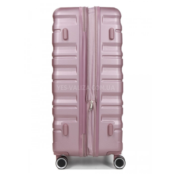 Чемодан Франция гигант XL розовый86х55х32+5см/150л/5.4кг/Worldline 628, фото 5
