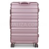 Чемодан Франция гигант XL розовый86х55х32+5см/150л/5.4кг/Worldline 628, фото 13