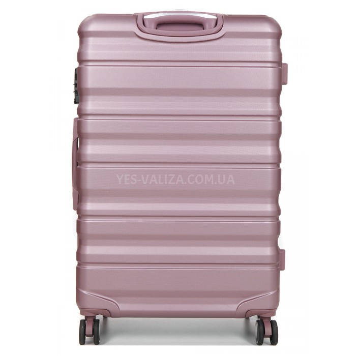 Чемодан Франция гигант XL розовый86х55х32+5см/150л/5.4кг/Worldline 628, фото 3